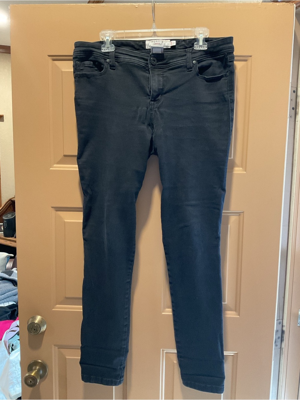 torrid Black High-Rise Skinny Jeans